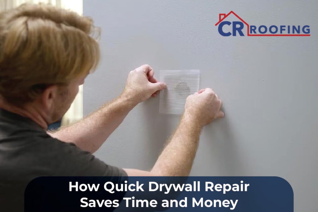 quick drywall repair