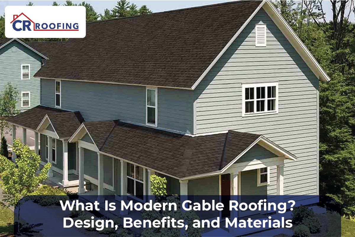 Modern gable roofing